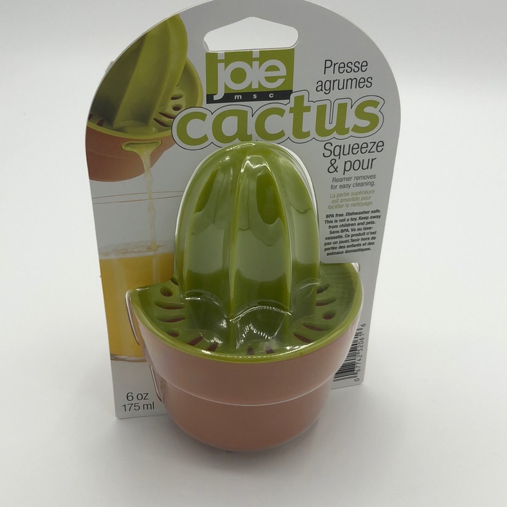 JOIE cactus squeeze & pour juicer